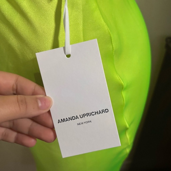 NWT AMANDA UPRICHARD Women’s Silk Midi Slip Skirt - Picture 7 of 13